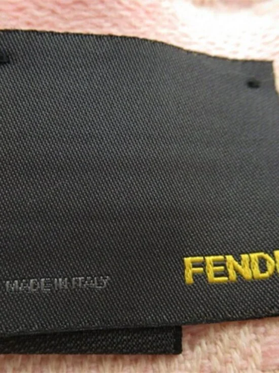 FENDI Scarf pink beige Women Authentic secondhand - Picture 5 of 5